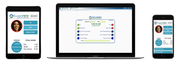screenshot of Journyx Time and Attendance